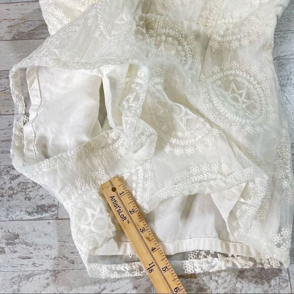 Stone Cold Fox Off White Folsom Jumper Romper Size 2 - Picture 13 of 16